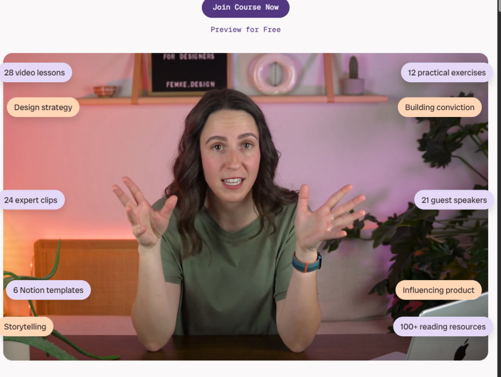Femke Van Schoonhoven – Product Strategy for Designers
